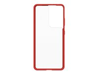 OtterBox React Series - Carcasa trasera para teléfono móvil - rojo encendido - para Samsung Galaxy S21 Ultra 5G 77-81566