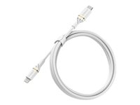 OtterBox Standard - Cable Lightning - Lightning macho a USB-C macho - 1 m - blanco polvo - USB Power Delivery (60W) - para Apple iPad/iPhone/iPod (Lightning) 78-52552