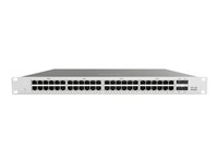 Cisco Meraki Cloud Managed MS120-48 - Conmutador - Gestionado - 48 x 10/100/1000 + 4 x Gigabit SFP - montaje en rack, sobremesa MS120-48-HW