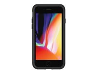 OtterBox Symmetry Series - Pro Pack - carcasa trasera para teléfono móvil - policarbonato, goma sintética - negro - para Apple iPhone 7, 8, SE (2ª generación), SE (3rd generation) 77-55769