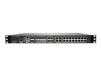 SonicWall NSsp 11700 - Advanced Edition - aparato de seguridad - con 1 año TotalSecure - 40 Gigabit LAN, 100 Gigabit Ethernet, 5 GigE, 2.5 GigE, 25 Gigabit LAN - 1U - montable en bastidor 02-SSC-3680