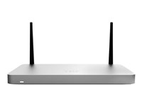 Cisco Meraki MX68CW - Aparato de seguridad - 10 puertos - GigE, 802.11ac Wave 2 - Wi-Fi 5 - 2.4 GHz, 5 GHz - gestionado a través de la nube - escritorio MX68CW-HW-WW