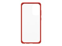 OtterBox React Series - Carcasa trasera para teléfono móvil - rojo encendido - para Samsung Galaxy A72 77-81608
