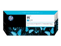 HP 91 - 775 ml - cián - original - DesignJet - cartucho de tinta - para DesignJet Z6100, Z6100ps C9467A