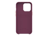 LifeProof WAKE - Carcasa trasera para teléfono móvil - 85 % de plástico reciclado procedente del océano - morado - patrón de olas suaves - para Apple iPhone 13 Pro 77-83563