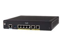 Cisco Integrated Services Router 931 - Router - conmutador de 4 puertos - GigE - Puertos WAN: 2 C931-4P