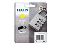 Epson 35 - 9.1 ml - amarillo - original - blíster con alarmas de RF/acústica - cartucho de tinta - para WorkForce Pro WF-4720, WF-4720DWF, WF-4725DWF, WF-4730, WF-4740, WF-4740DTWF C13T35844020