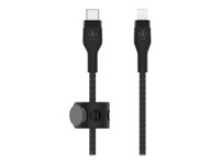 Belkin BOOST CHARGE - Cable Lightning - USB-C macho a Lightning macho - 1 m - negro - para Apple iPad/iPhone/iPod (Lightning) CAA011BT1MBK