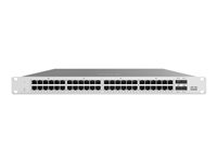 Cisco Meraki Cloud Managed MS125-48 - Conmutador - Gestionado - 48 x 10/100/1000 + 4 x 10 Gigabit SFP+ - montaje en pared, sobremesa MS125-48-HW