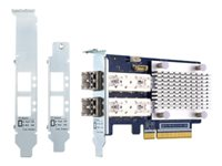 QNAP QXP-16G2FC - Adaptador de bus de host - PCIe 3.0 x8 perfil bajo - 16Gb Fibre Channel Gen 5 x 2 - con 2 transceptores SFP+ (TRX-16GFCSFP-SR) - para QNAP TS-1277, 463, 677, 877, 977, EC1280, TVS-2472, 682, 872, 882, EC1280, EC1580, EC2480 QXP-16G2FC
