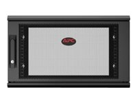 APC NetShelter WX AR106SH6 - Armario - instalable en pared - negro - 6U - 19" AR106SH6