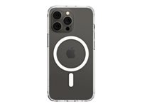 Belkin - Carcasa trasera para teléfono móvil - tratado magnético - transparente - para Apple iPhone 13 Pro MSA006BTCL