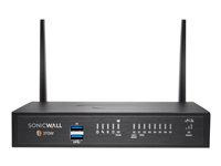 SonicWall TZ370W - Advanced Edition - aparato de seguridad - GigE - Wi-Fi 5 - 2.4 GHz, 5 GHz - Programa SonicWALL Secure Upgrade Plus (opción de 2 años) - escritorio 02-SSC-6838