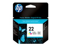 K/HP Ink Cart 22/3c small 1pk C9352AE#ABE?QTY10