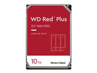 WD Red Plus NAS Hard Drive WD101EFBX - Disco duro - 10 TB - interno - 3.5" - SATA 6Gb/s - 7200 rpm - búfer: 256 MB WD101EFBX
