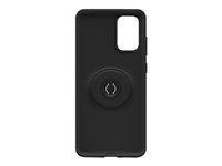 OtterBox Symmetry Series - Carcasa trasera para teléfono móvil - resistente - policarbonato, goma sintética - negro - para Samsung Galaxy S20+, S20+ 5G 77-64182