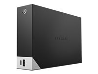 Seagate One Touch with hub STLC16000400 - Disco duro - 16 TB - externo (sobremesa) - USB 3.0 - negro - con Seagate Rescue Data Recovery STLC16000400