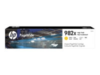 HP 982X - 114 ml - Alto rendimiento - amarillo - original - PageWide - cartucho de tinta - para PageWide Enterprise Color 765, MFP 780; PageWide Enterprise Color Flow MFP 785 T0B29A