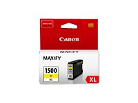 Canon PGI-1500XL Y - 12 ml - Alto rendimiento - amarillo - original - depósito de tinta - para MAXIFY MB2050, MB2150, MB2155, MB2350, MB2750, MB2755 9195B001