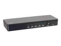 C2G 4-Port HDMI Splitter 4K30 - Separador de vídeo/audio - 4 x HDMI - sobremesa 82058