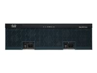 Cisco 3945E - Voice Bundle - router - módulo de fax / voz - GigE - Puertos WAN: 4 - montaje en rack CISCO3945E-V/K9