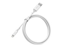 OtterBox Standard - Cable Lightning - USB macho a Lightning macho - 1 m - blanco nube de sueños - para Apple iPad/iPhone/iPod (Lightning) 78-52526
