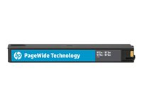 HP 973X - Alto rendimiento - cián - original - PageWide - cartucho de tinta - para PageWide Managed MFP P57750, P55250; PageWide Pro 452, 477 F6T81AE