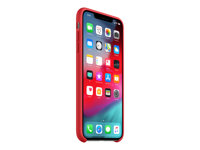 Apple - (PRODUCT) RED - carcasa trasera para teléfono móvil - silicona - rojo - para iPhone XS Max MRWH2ZM/A?ES
