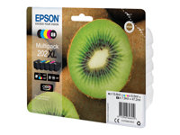 Epson 202XL Multipack - Paquete de 5 - 47.2 ml - XL - negro, amarillo, cián, magenta, Photo Negro - original - blíster con alarmas de RF/acústica - cartucho de tinta - para Expression Premium XP-6000, XP-6005 C13T02G74020