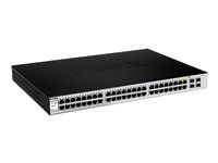 D-Link Web Smart DGS-1210-48 - Conmutador - Gestionado - 48 x 10/100/1000 + 4 x SFP compartido - sobremesa DGS-1210-48/E