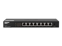 QNAP QSW-1108-8T - Conmutador - sin gestionar - 8 x 10/100/1000/2.5G - sobremesa QSW-1108-8T