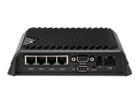 Cradlepoint R1900-5GB - Enrutador inalámbrico - WWAN - conmutador de 4 puertos - GigE - LTE, 802.11a/b/g/n/ac/ax, Bluetooth 5.1 - Doble banda - 5G - con 5 años de NetCloud Mobile Performance Essentials Plan MB05-19005GB-GA